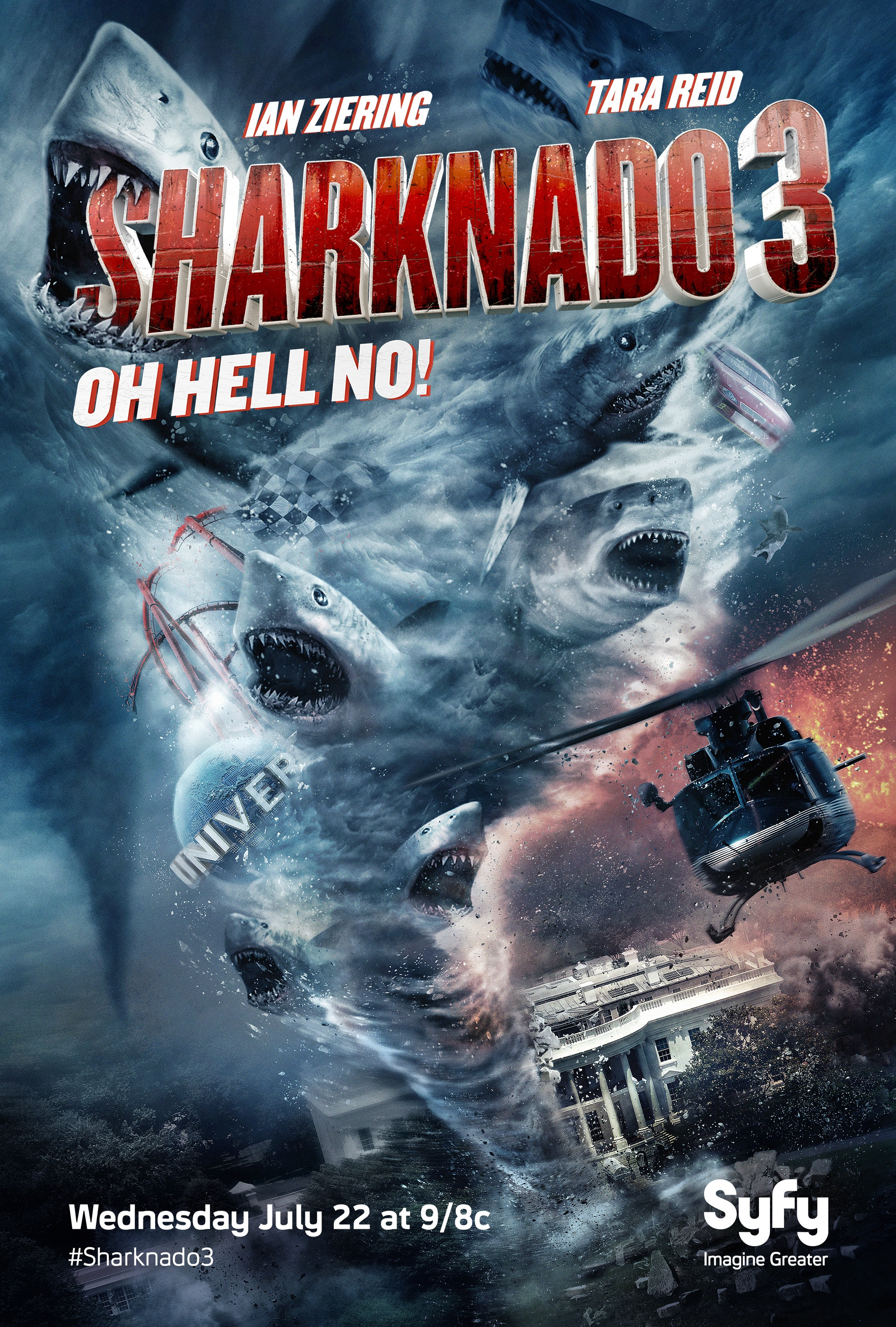 Sharknado 3: Oh Hell No! (2015) ฝูงฉลามทอร์นาโด 3
